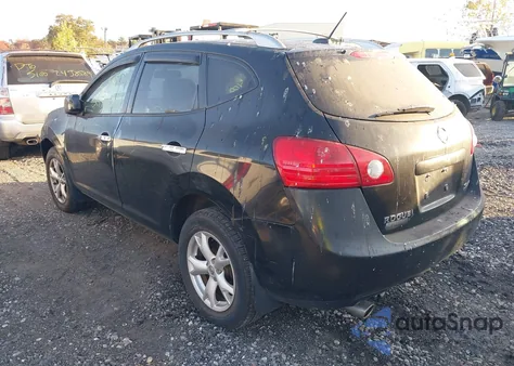 2010 Nissan Rogue Sl z USA, uszkodzony, nr VIN JN8AS5MV1AW109068